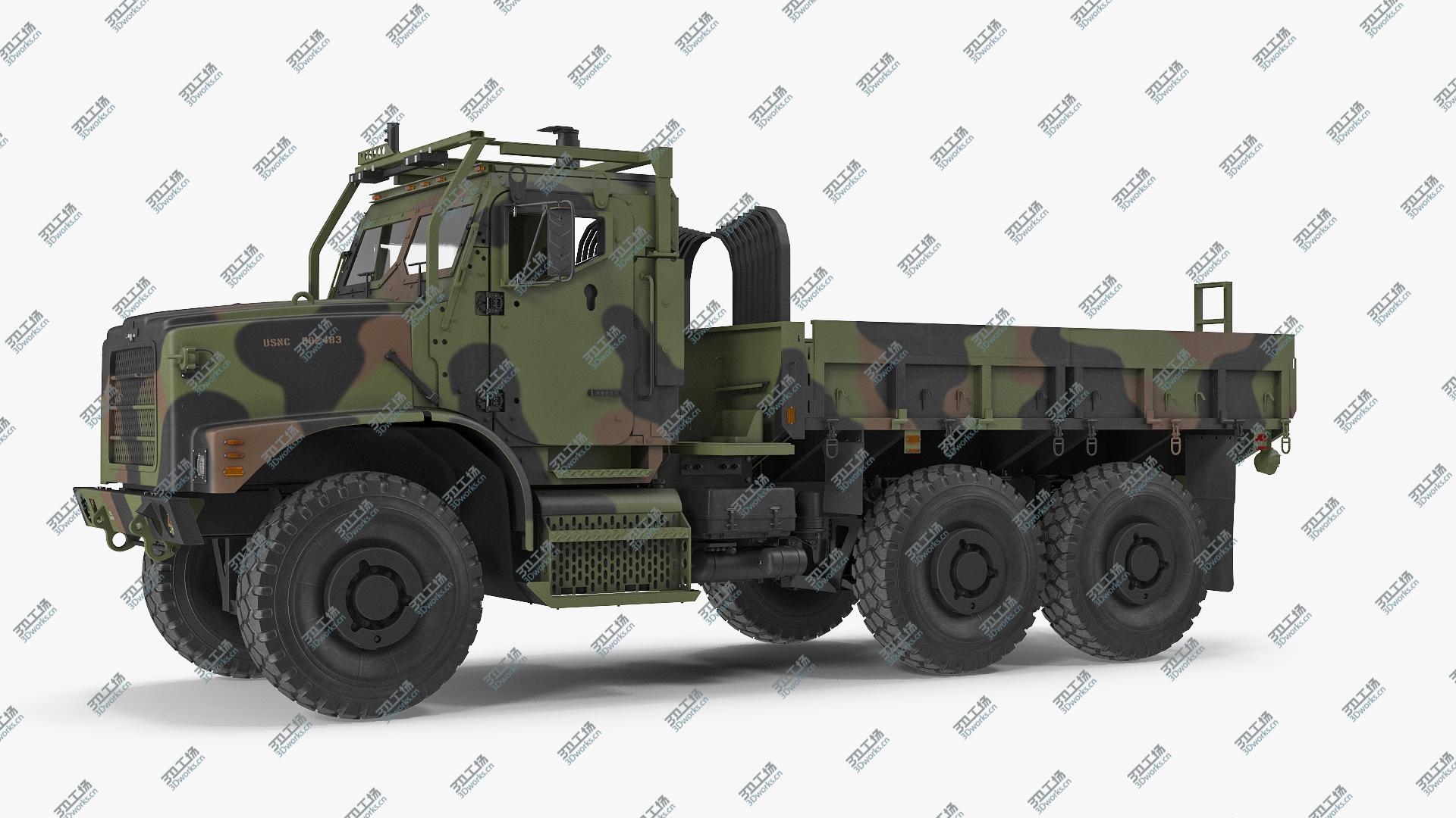 images/goods_img/20210313/3D Military Cargo Truck OshKosh MTVR MK23 Rigged/2.jpg